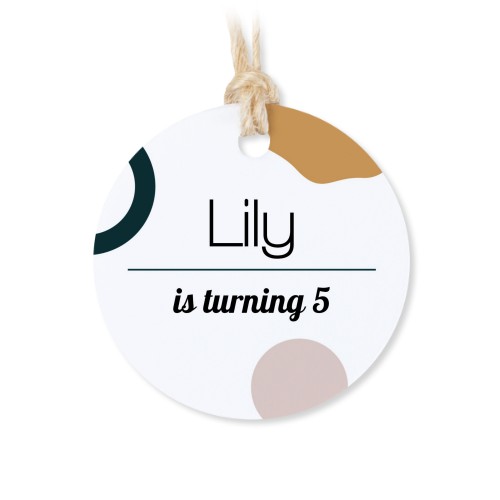 Runda etiketter 4 cm (48 st)