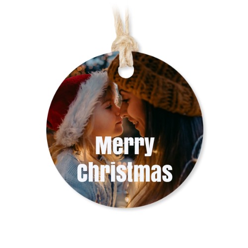 Set mit 48 runden Dankesanhängern