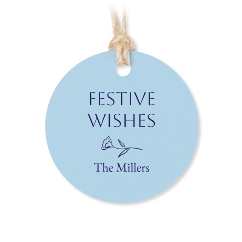 Rond label 4cm (set van 48)