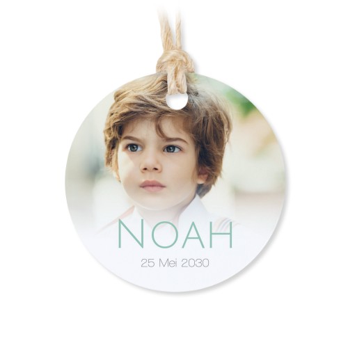 Rond label 4cm (set van 48)