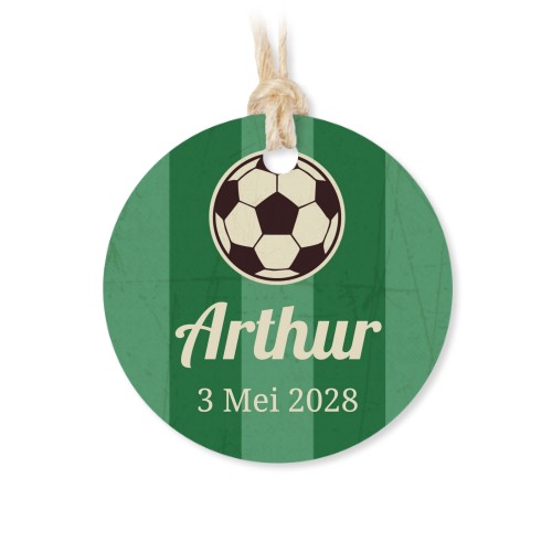 Rond label 4cm (set van 48)