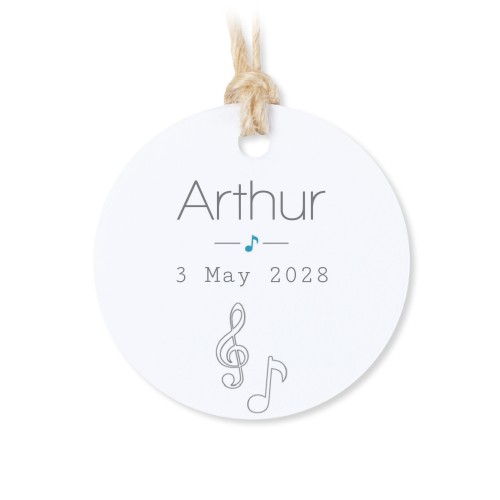 Runde etiketter 4 cm (48 stk.)