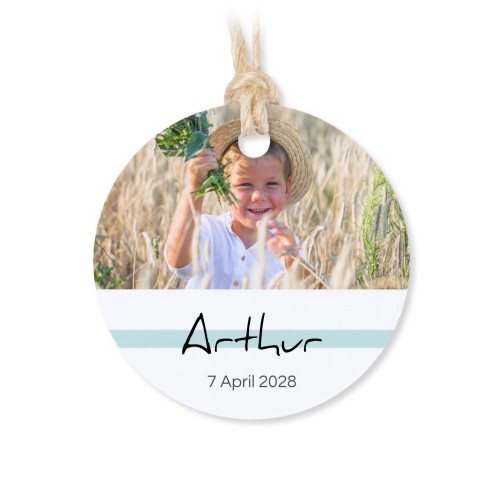 Set mit 48 runden Dankesanhängern