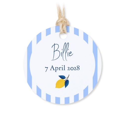 Rond label 4cm (set van 48)