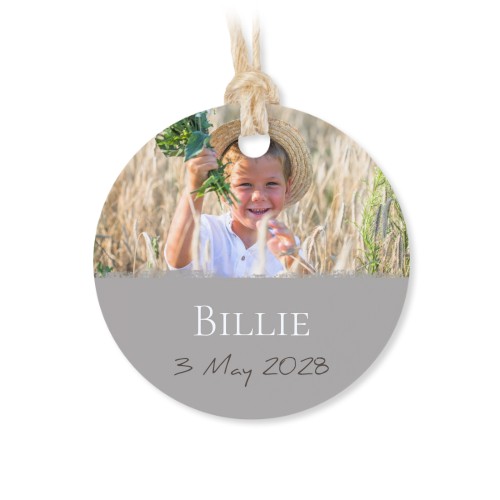 Set mit 48 runden Dankesanhängern