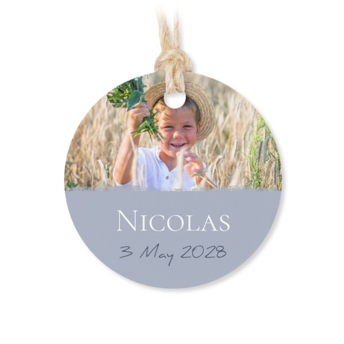 Set mit 48 runden Dankesanhängern