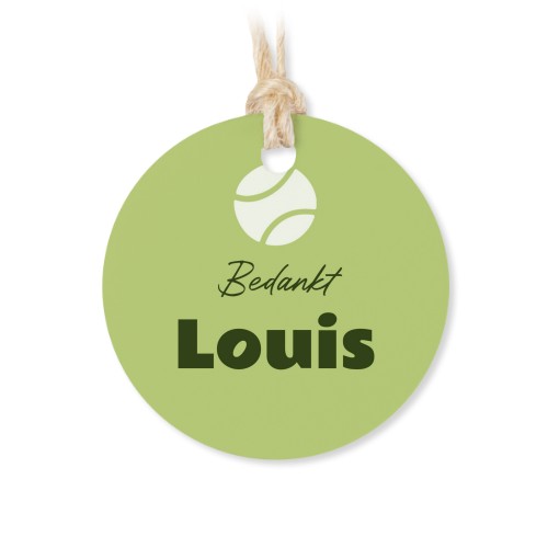 Rond label 4 cm - set van 48