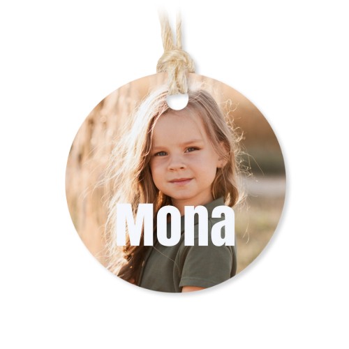 Lot de 48 étiquettes de remerciement rondes