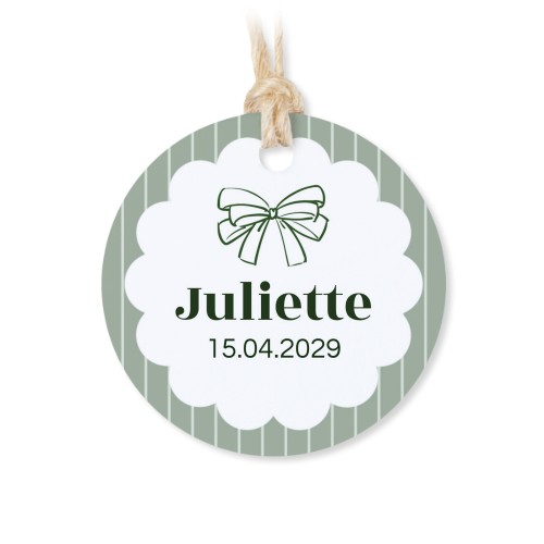 Runda etiketter 4 cm (48 st)