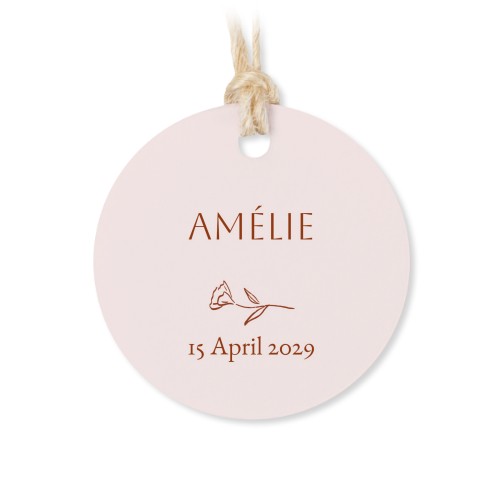 Runda etiketter 4 cm (48 st)