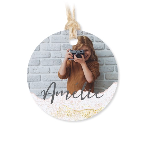 Set mit 48 runden Dankesanhängern