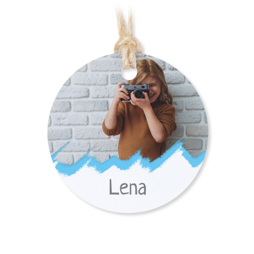 Lot de 48 étiquettes de remerciement rondes