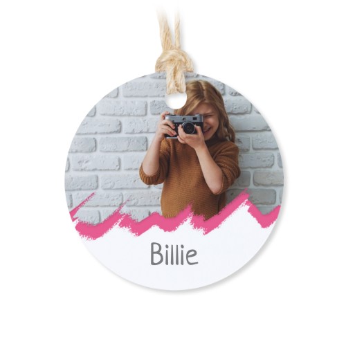 Lot de 48 étiquettes de remerciement rondes