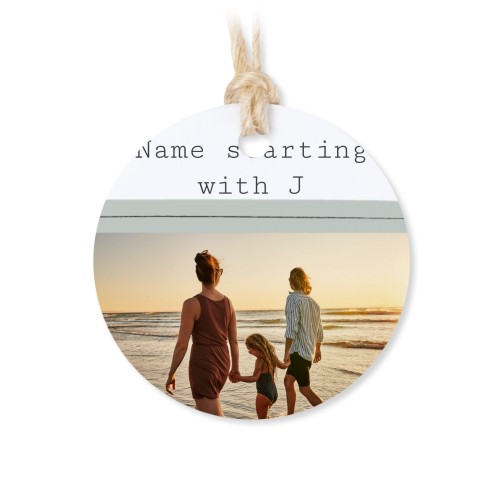 Set mit 48 runden Dankesanhängern