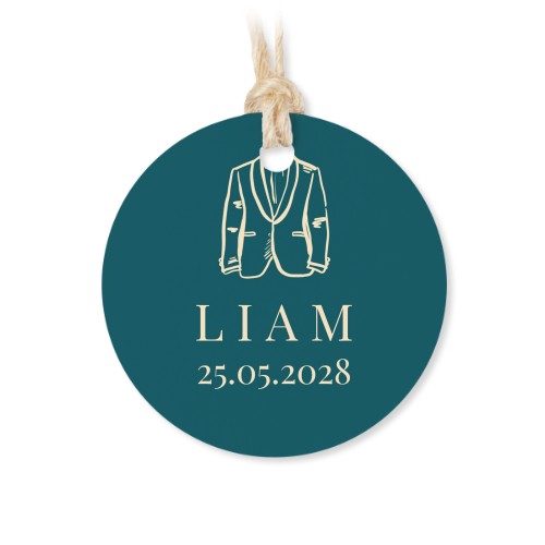 Runda etiketter 4 cm (48 st)