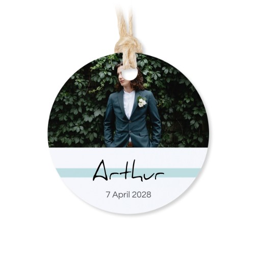 Set mit 48 runden Dankesanhängern