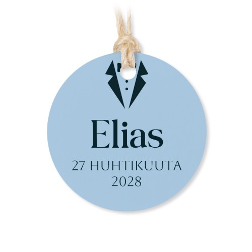 Pyöreät etiketit 4 cm (48 kpl)