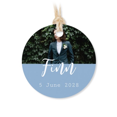 Lot de 48 étiquettes de remerciement rondes