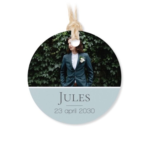 Lot de 48 étiquettes de remerciement rondes