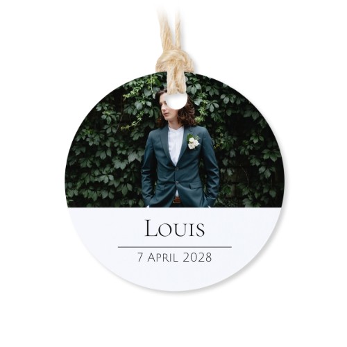 Set mit 48 runden Dankesanhängern Set mit 48 runden Dankesanhängern