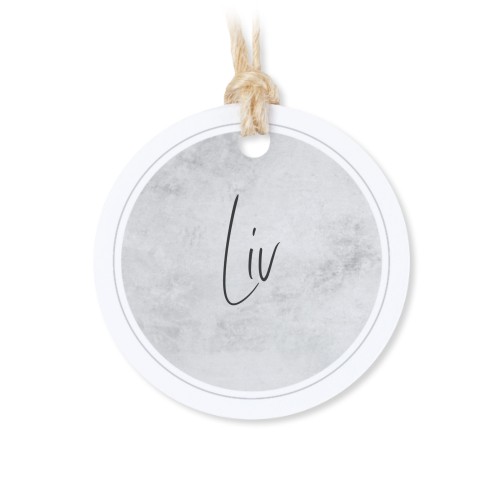 Rond label 4cm (set van 48)