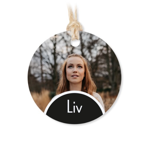 Lot de 48 étiquettes de remerciement rondes