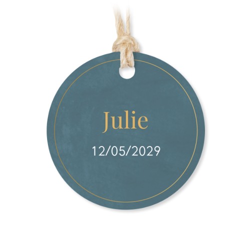 Set mit 48 runden Dankesanhängern