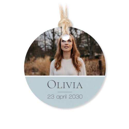 Set mit 48 runden Dankesanhängern