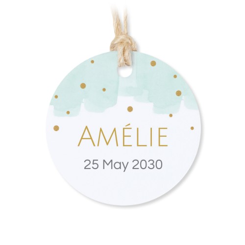 Runde etiketter 4 cm (48 stk.)