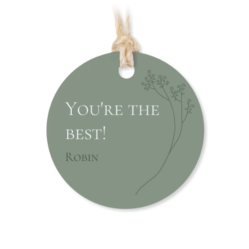 Round labels 4 cm (48 pcs)