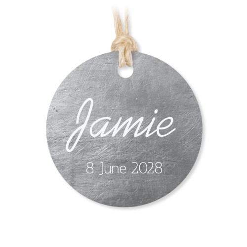 Lot de 48 étiquettes de remerciement rondes