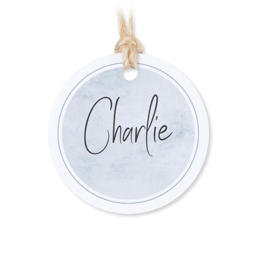 Rond label 4cm (set van 48)