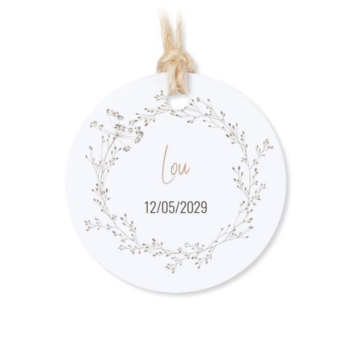 Runda etiketter 4 cm (48 st)