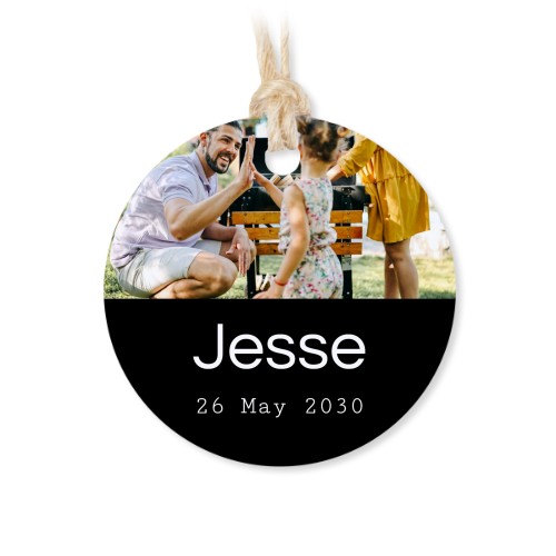 Set mit 48 runden Dankesanhängern