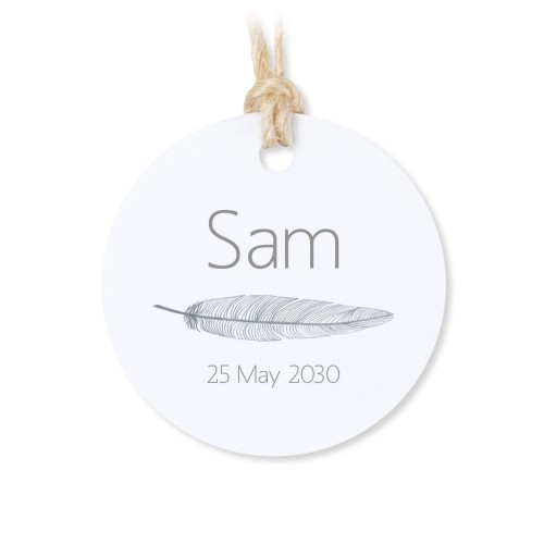 Runde etiketter 4 cm (48 stk.)