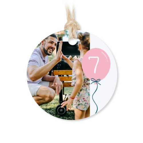 Lot de 48 étiquettes de remerciement rondes