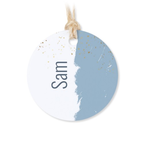 Set mit 48 runden Dankesanhängern