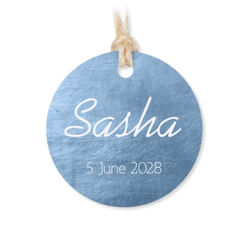 Lot de 48 étiquettes de remerciement rondes