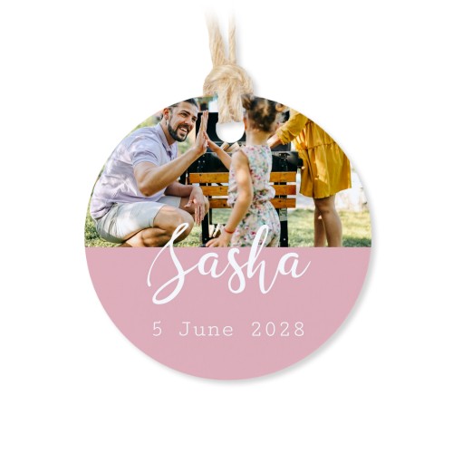 Lot de 48 étiquettes de remerciement rondes