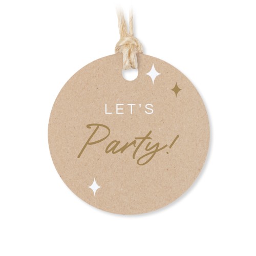 Rond label 4 cm - set van 48