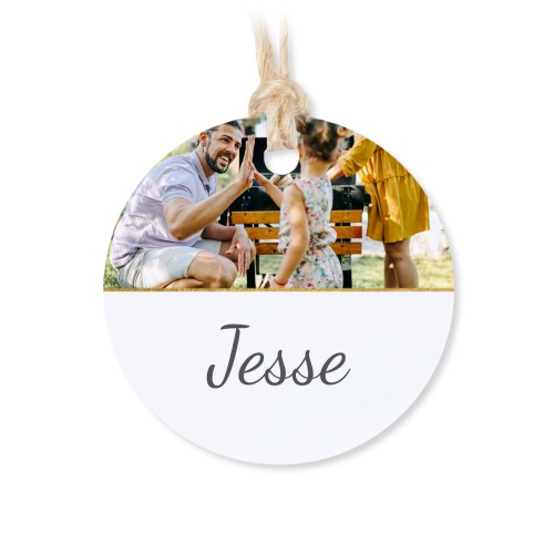 Lot de 48 étiquettes de remerciement rondes