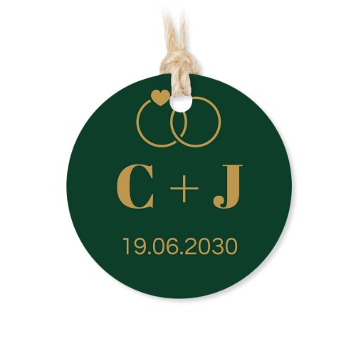 Round labels 4 cm (48 pcs)