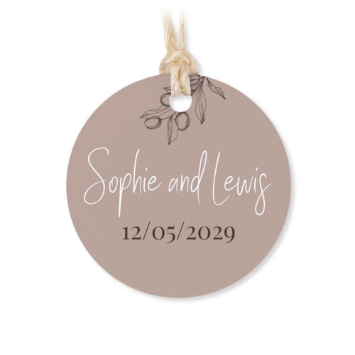 Round labels 4 cm (48 pcs)