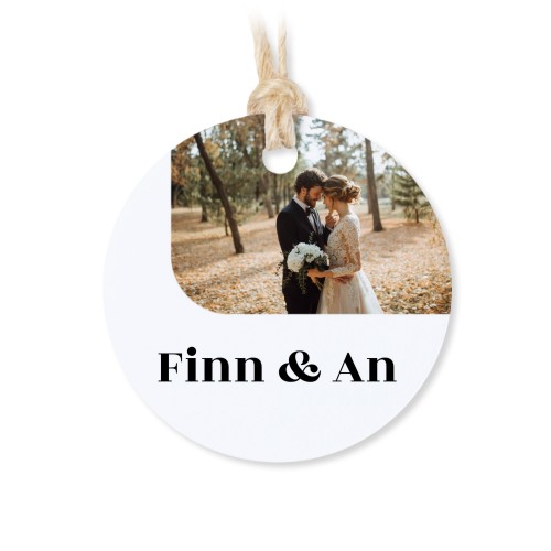 Set mit 48 runden Dankesanhängern