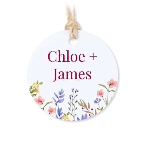 Round labels 4 cm (48 pcs)