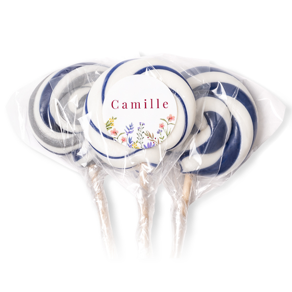 Sucettes bleues (lot de 12) Sucettes bleues (lot de 12)