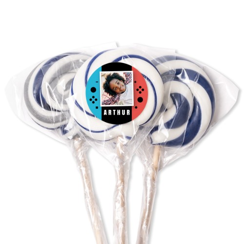 Lolly's blauw (set van 12)