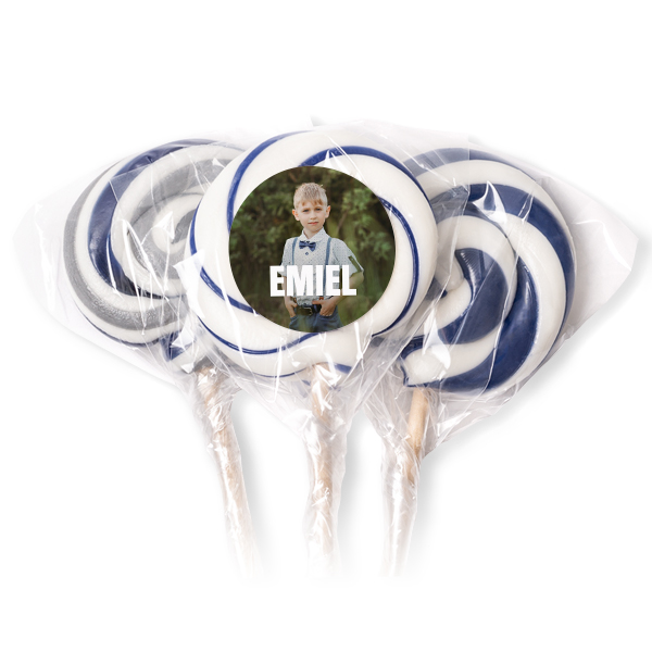 Sucettes bleues (lot de 12) Sucettes bleues (lot de 12)