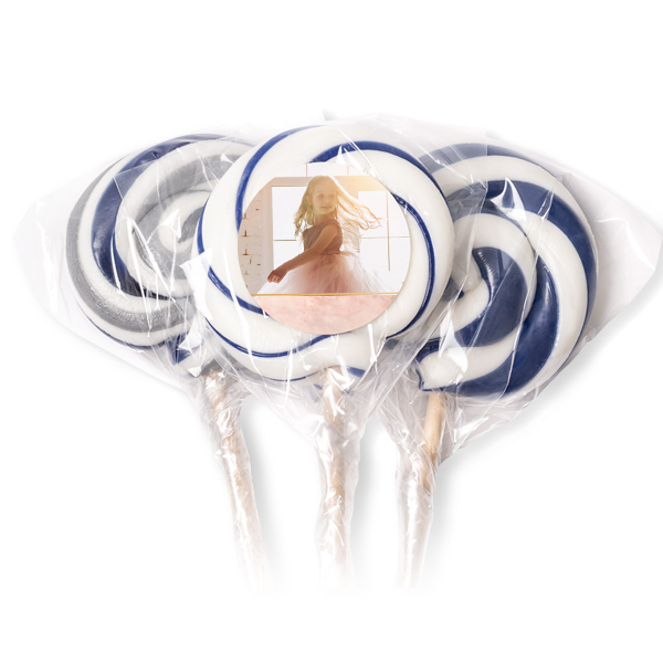 Lollipops Blue - set of 12 Lollipops Blue - set of 12