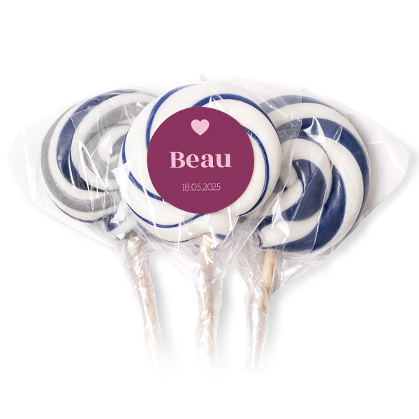 Lollipops Blue - set of 12 Lollipops Blue - set of 12